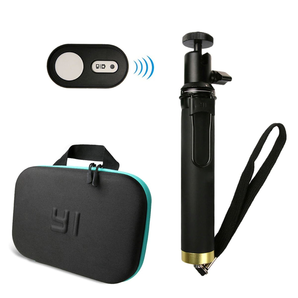how-to-clip-bluetooth-remote-to-monopod-xiaoyi