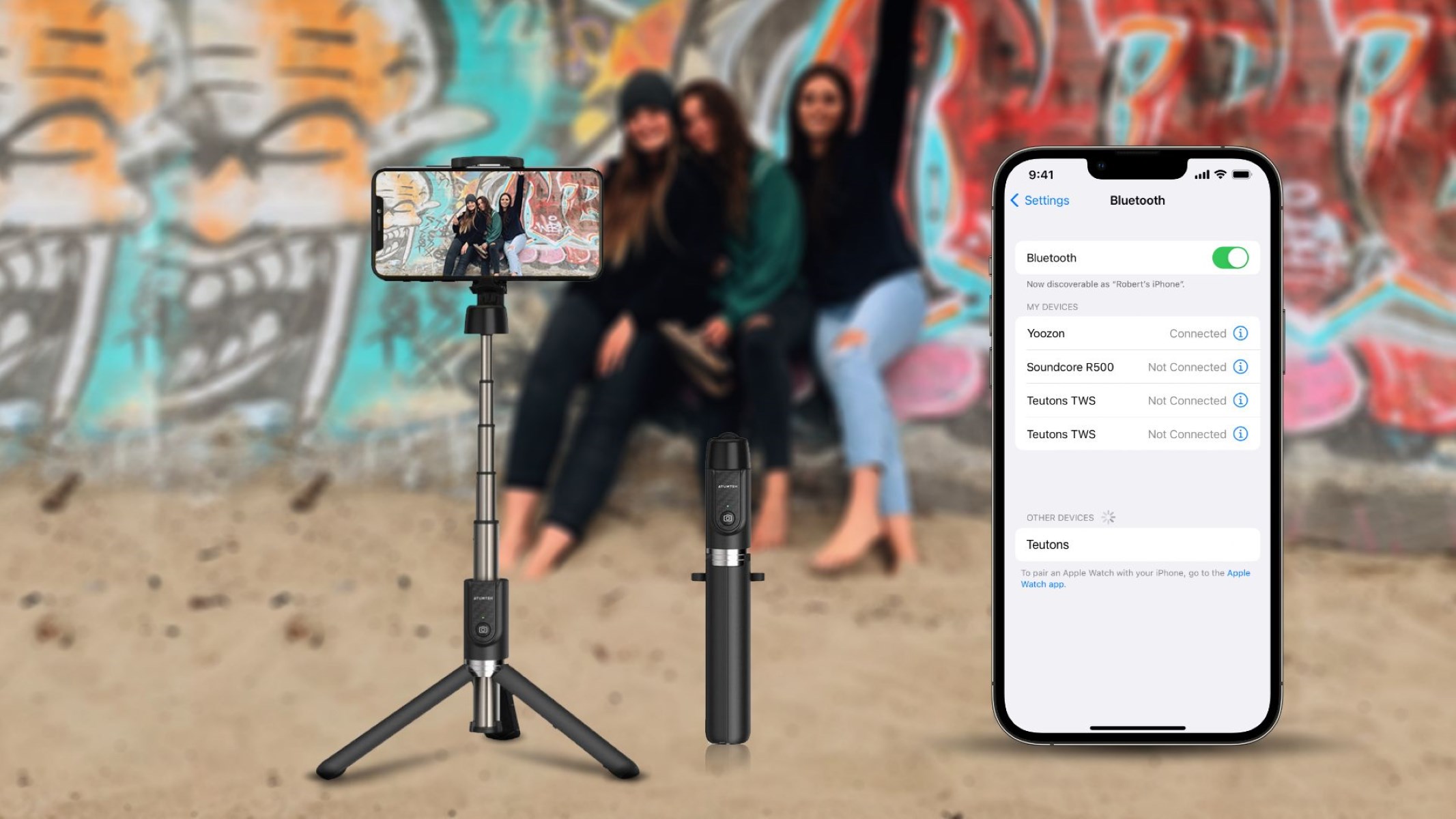 how-to-connect-bluetooth-monopod-selfie-stick