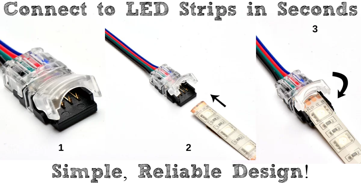 how-to-connect-led-lights-with-connector