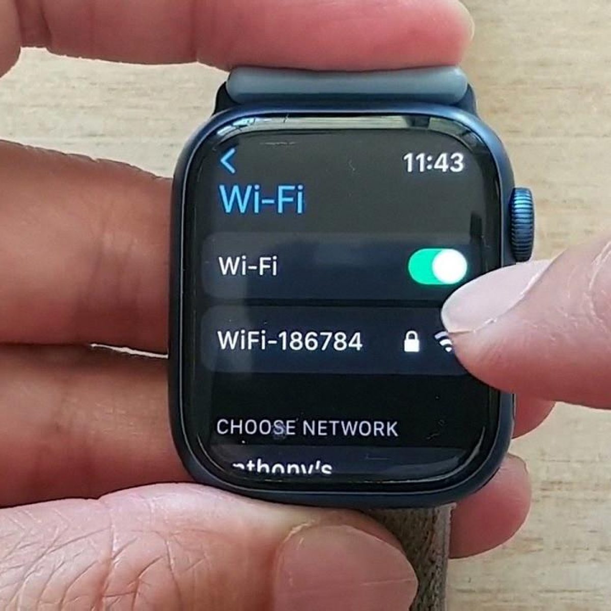 Smart watch 2024 connect to wifi