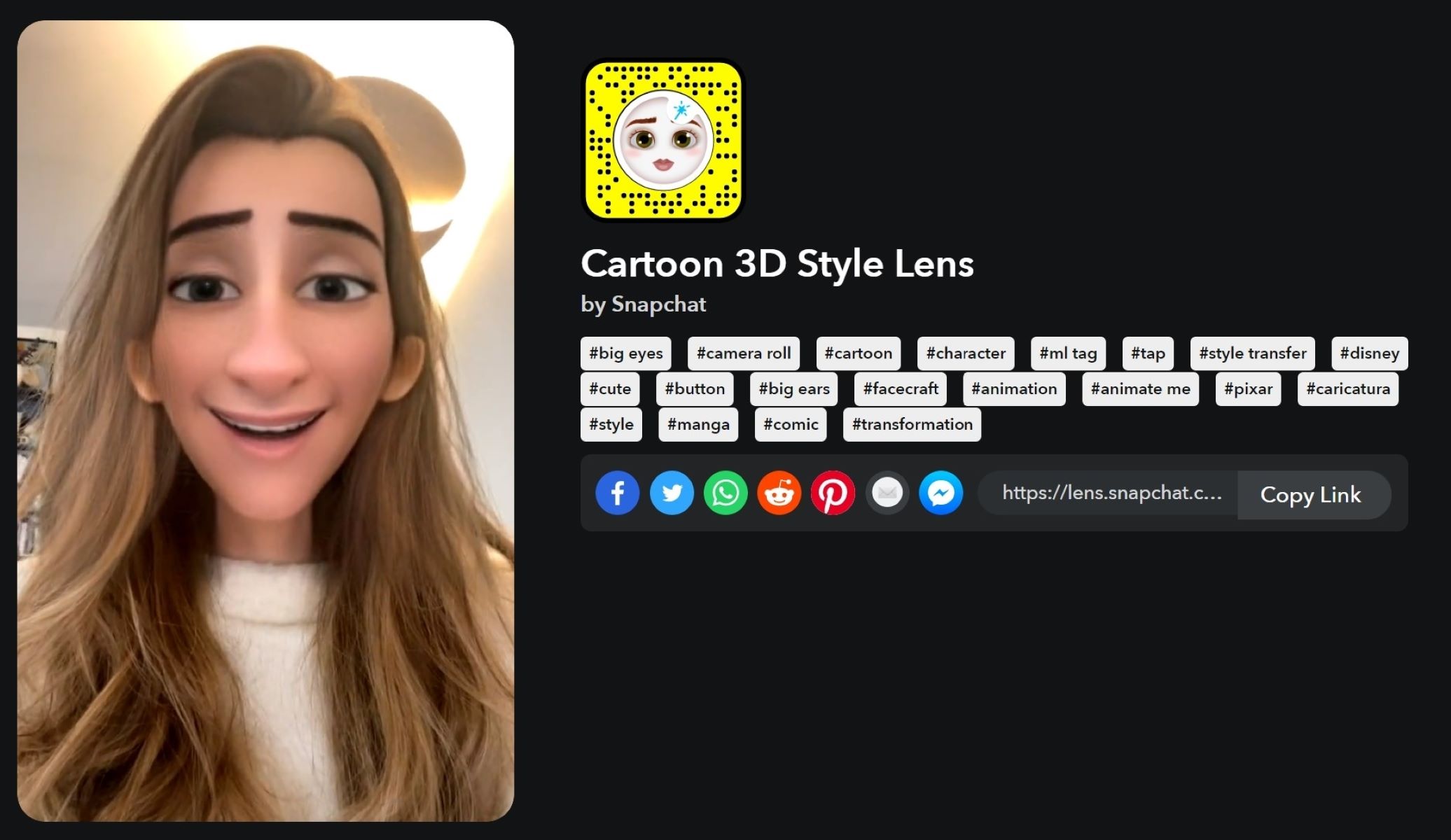 how-to-use-cartoon-face-lens-in-snapchat2023