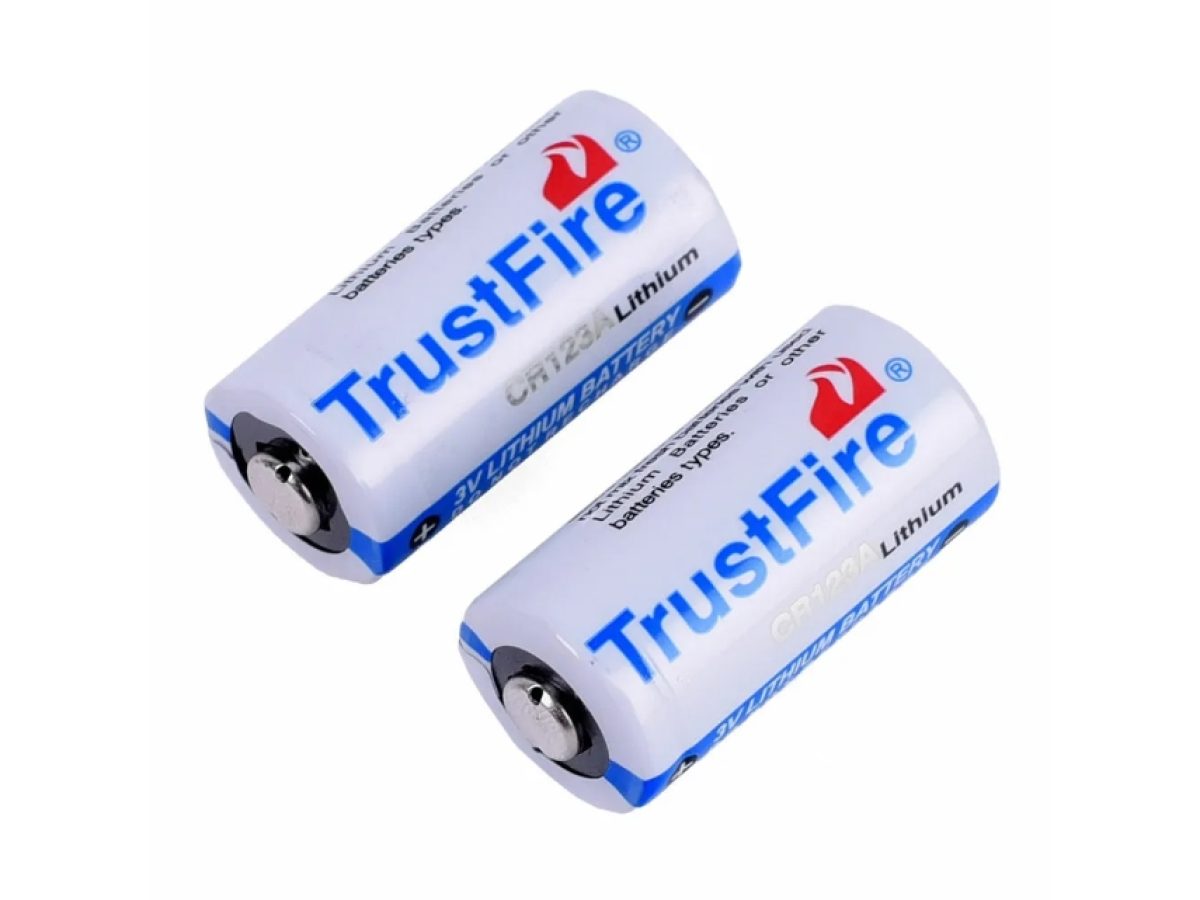 TrustFire 3V CR123A Lithium Batteries - 10 Pack