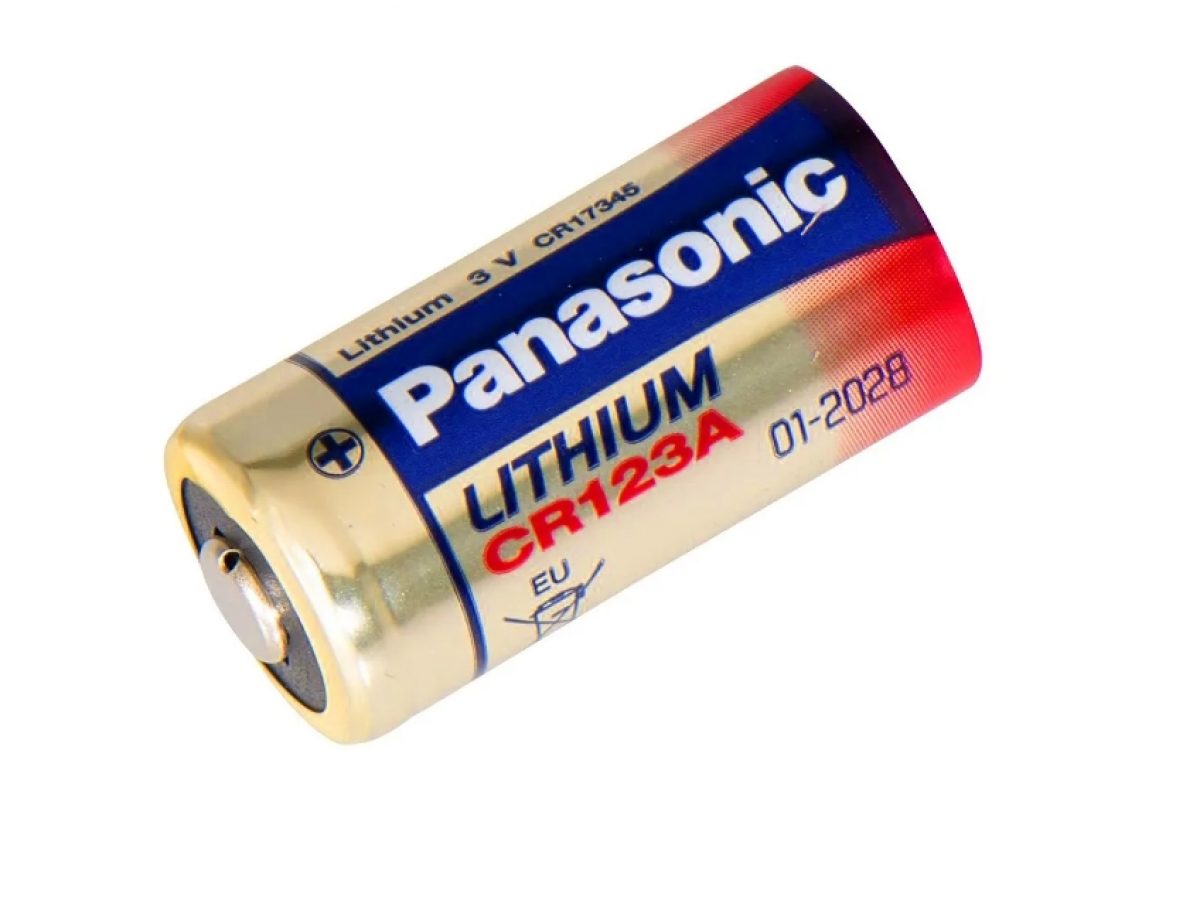Panasonic Lithium CR123A 3V Battery Replaces DL-123 EL123 VL123A