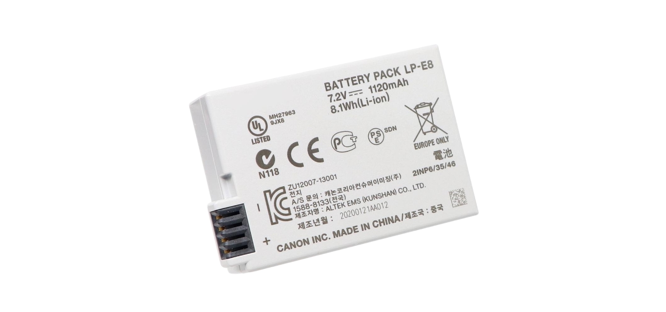 12 Incredible Canon Battery Pack Lp-E8 For 2024