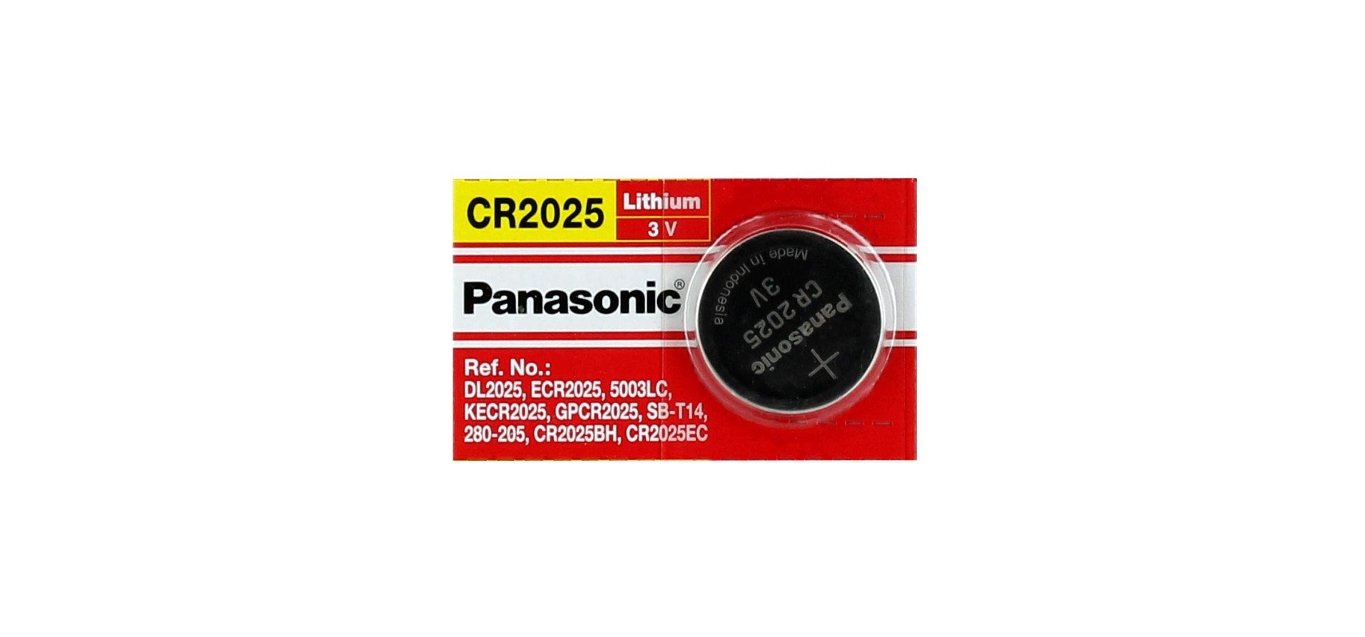 12 Incredible Panasonic Cr2025 3V Battery For 2024