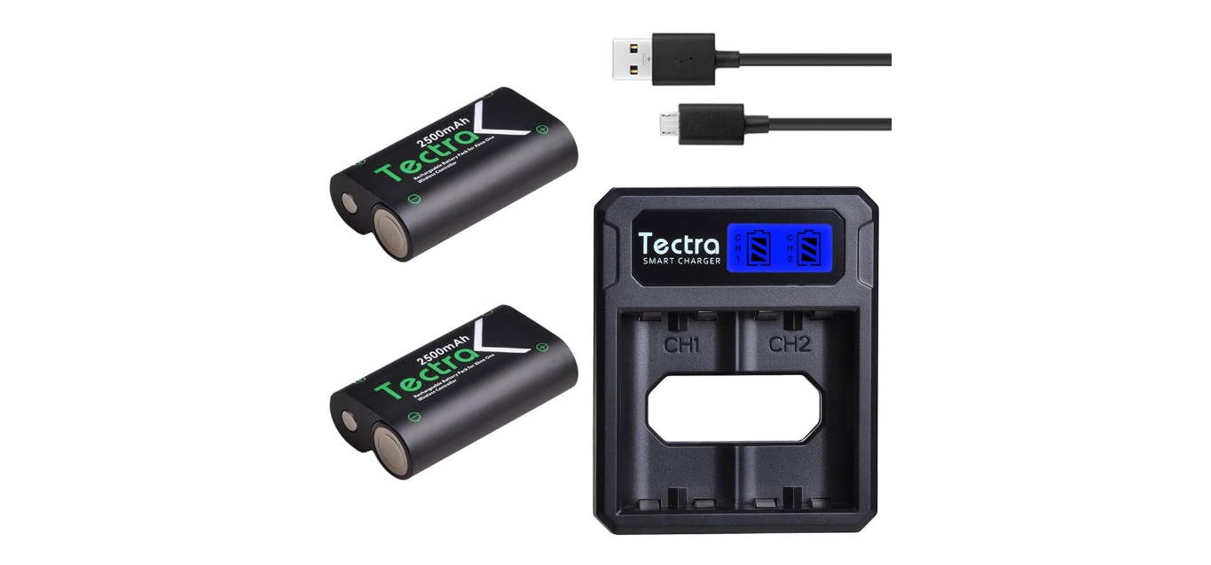Ukor Fast Charging 2600mAh Rechargeable Battery Pack with Charger