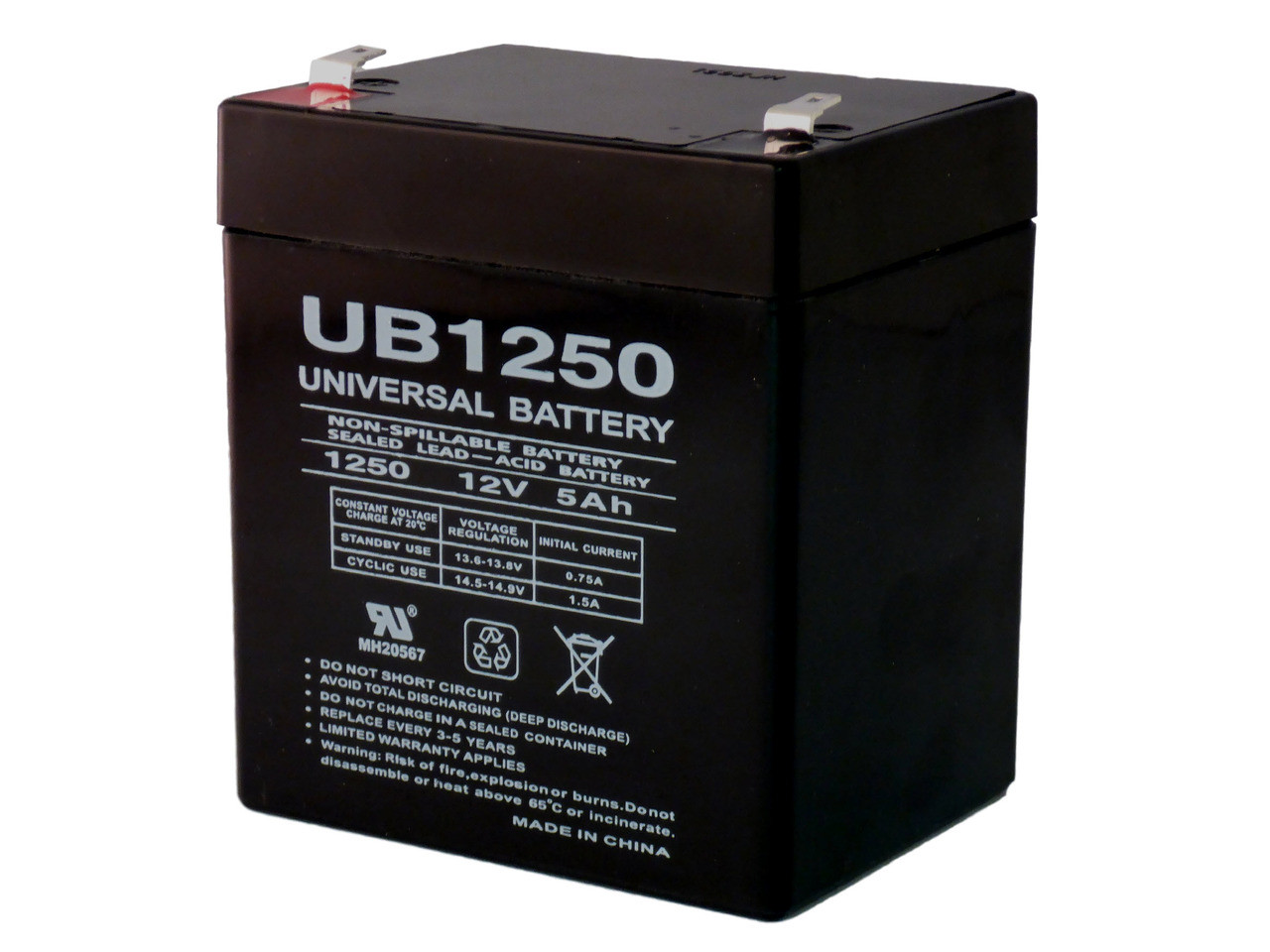 14 Amazing UB1250 12V 5.0Ah Universal Battery For 2024