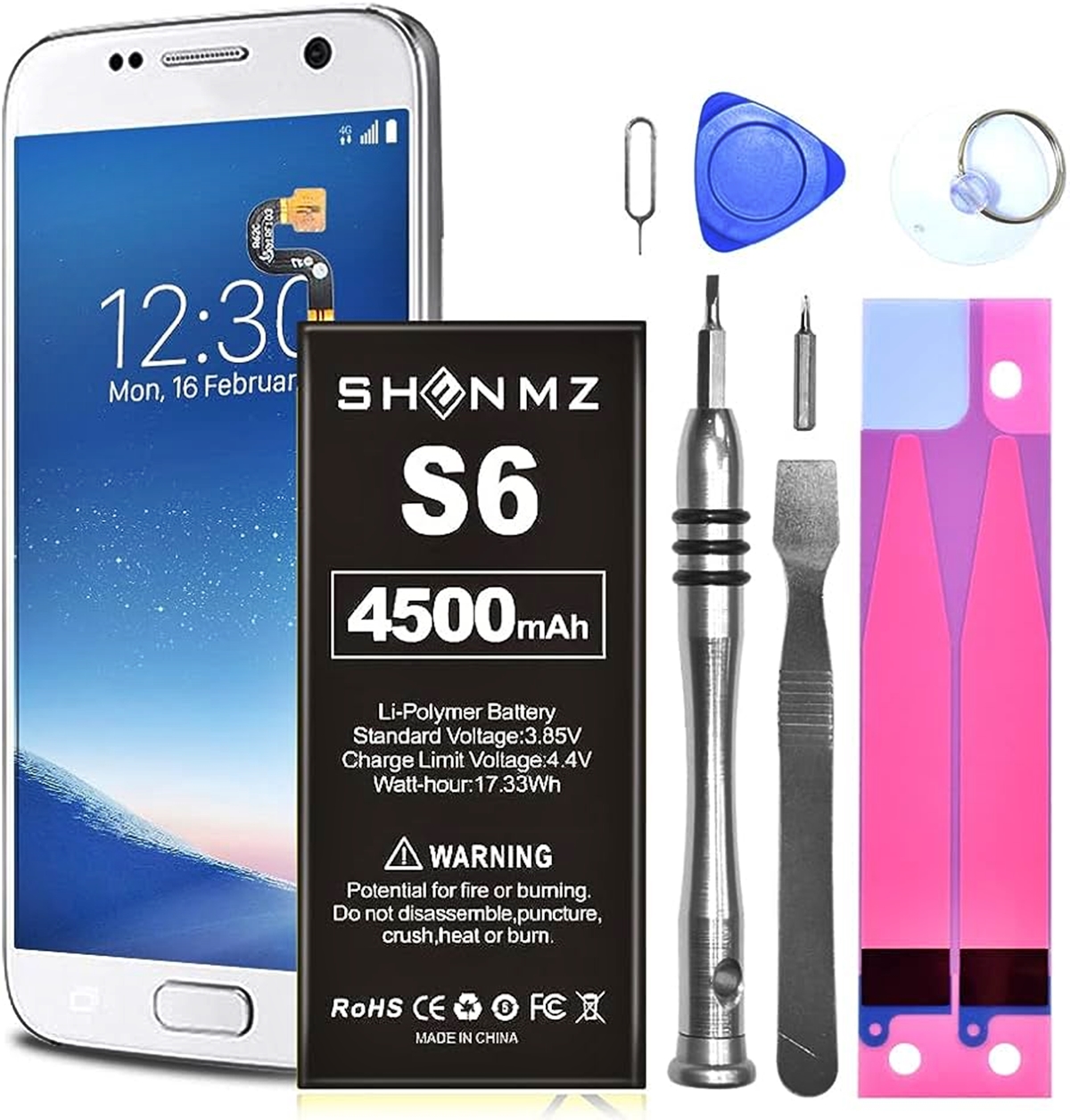 14 Superior Galaxy S6 Battery Replacement Kit For 2024