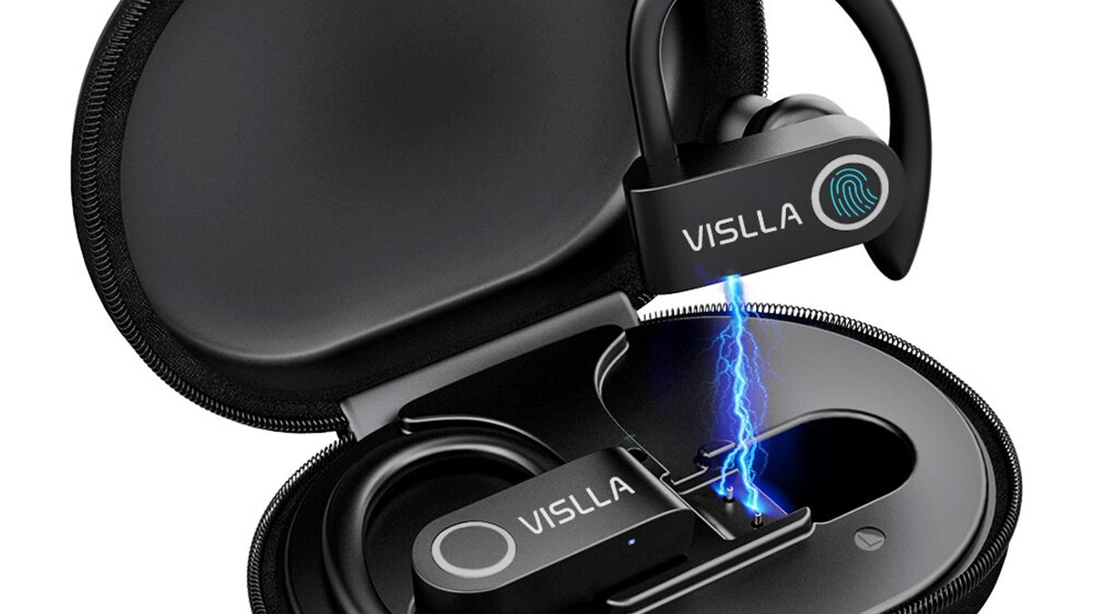 Vislla 5.0 bluetooth discount sport headphones review