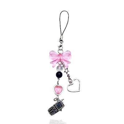 Sanrio Hello Kitty Lanyard Anti-Fall Accessories Beads Wrist Decorate  Hanging Chain Creativity Pendant Versatile Girlfriend Gift