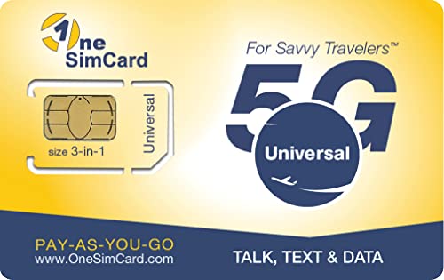 OneSimCard Universal: 3-in-one SIM Card for Global Use