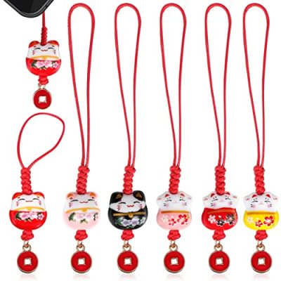 STOBOK 2pcs Strings Mobile Phone Lanyard Cell Phone Lanyard Anti-loss  Lanyard Decorative Lanyard Keychains Phone Holder Phone Lanyards for Women