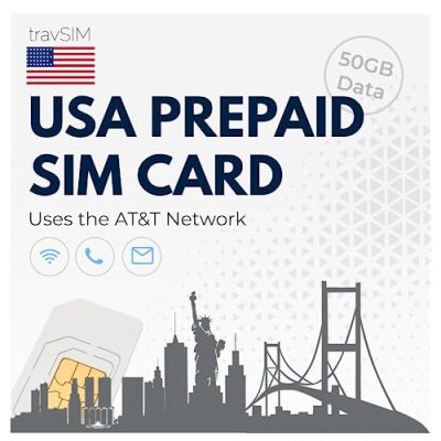 North America prepaid travel SIM card – travSIM