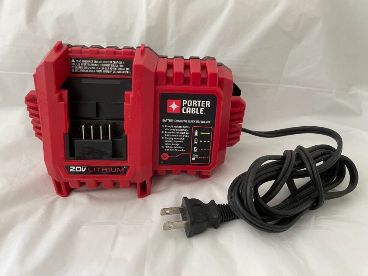 Powerextra 20V MAX Rapid charger for Black&Decker and Porter Cable