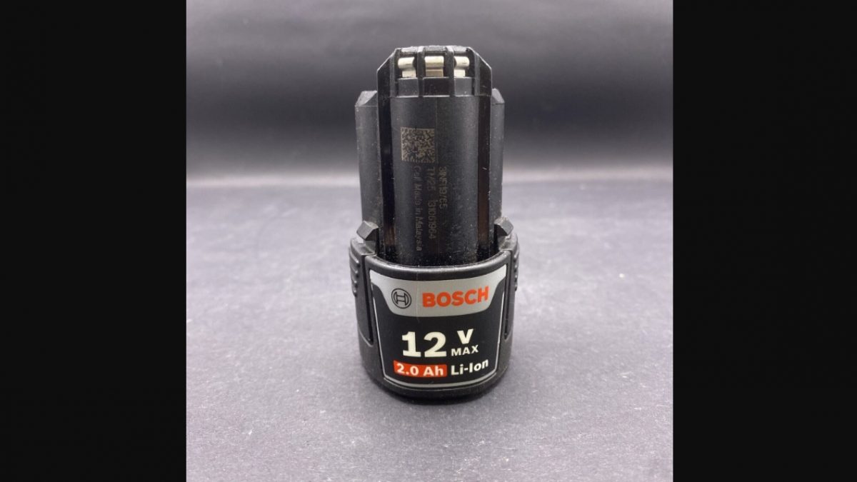 BOSCH GBA12V60 12V Max Lithium-Ion 6.0 Ah Battery 