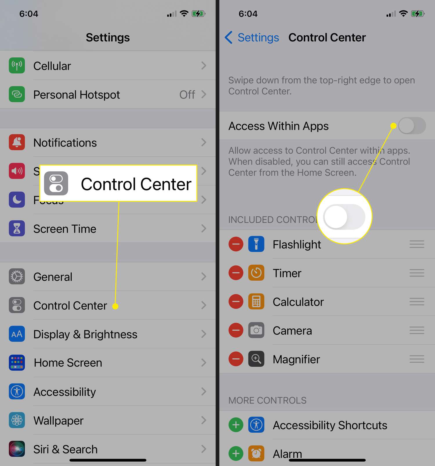 how-to-add-cellular-data-in-control-center