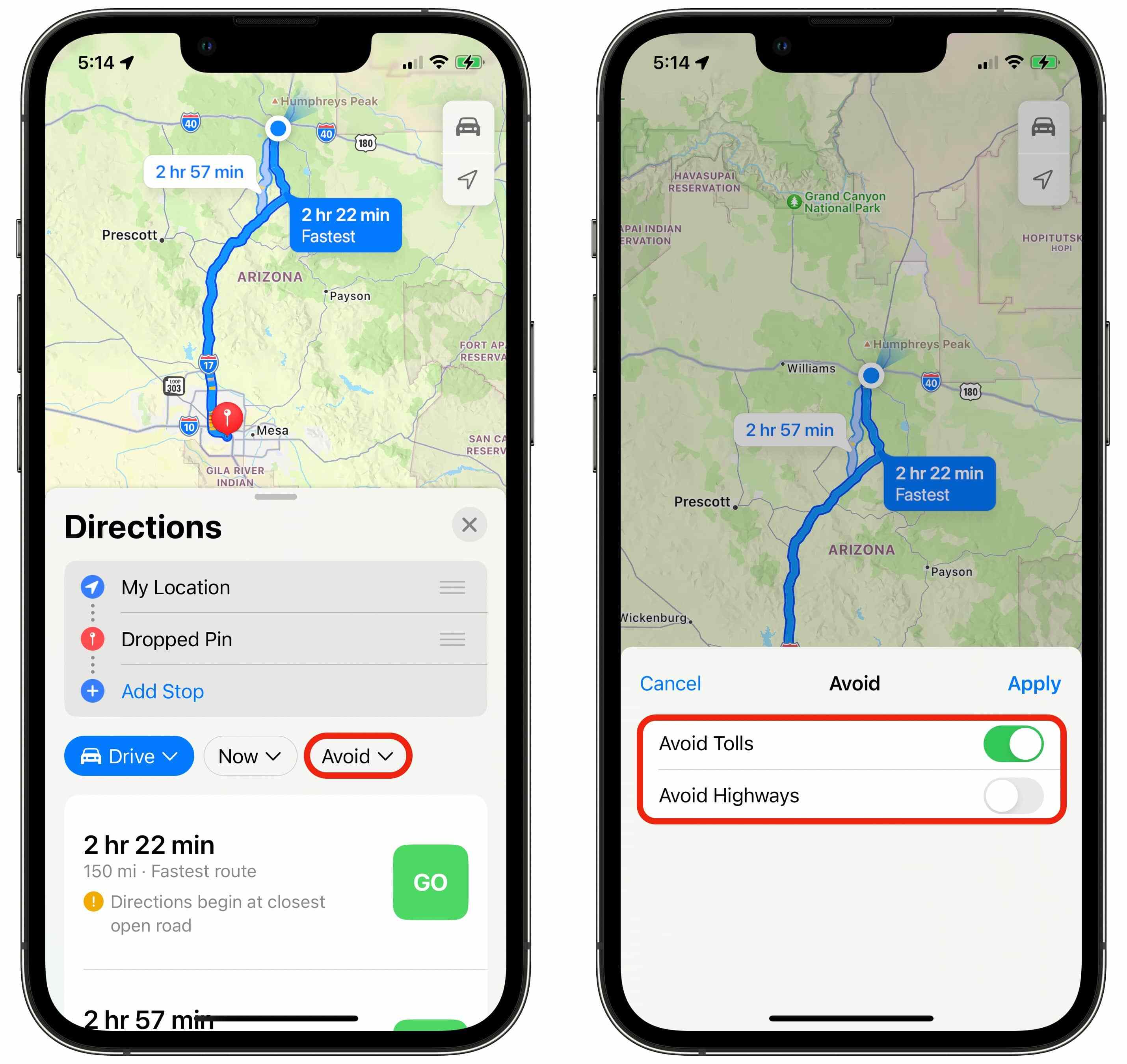 how-to-avoid-traffic-in-apple-maps