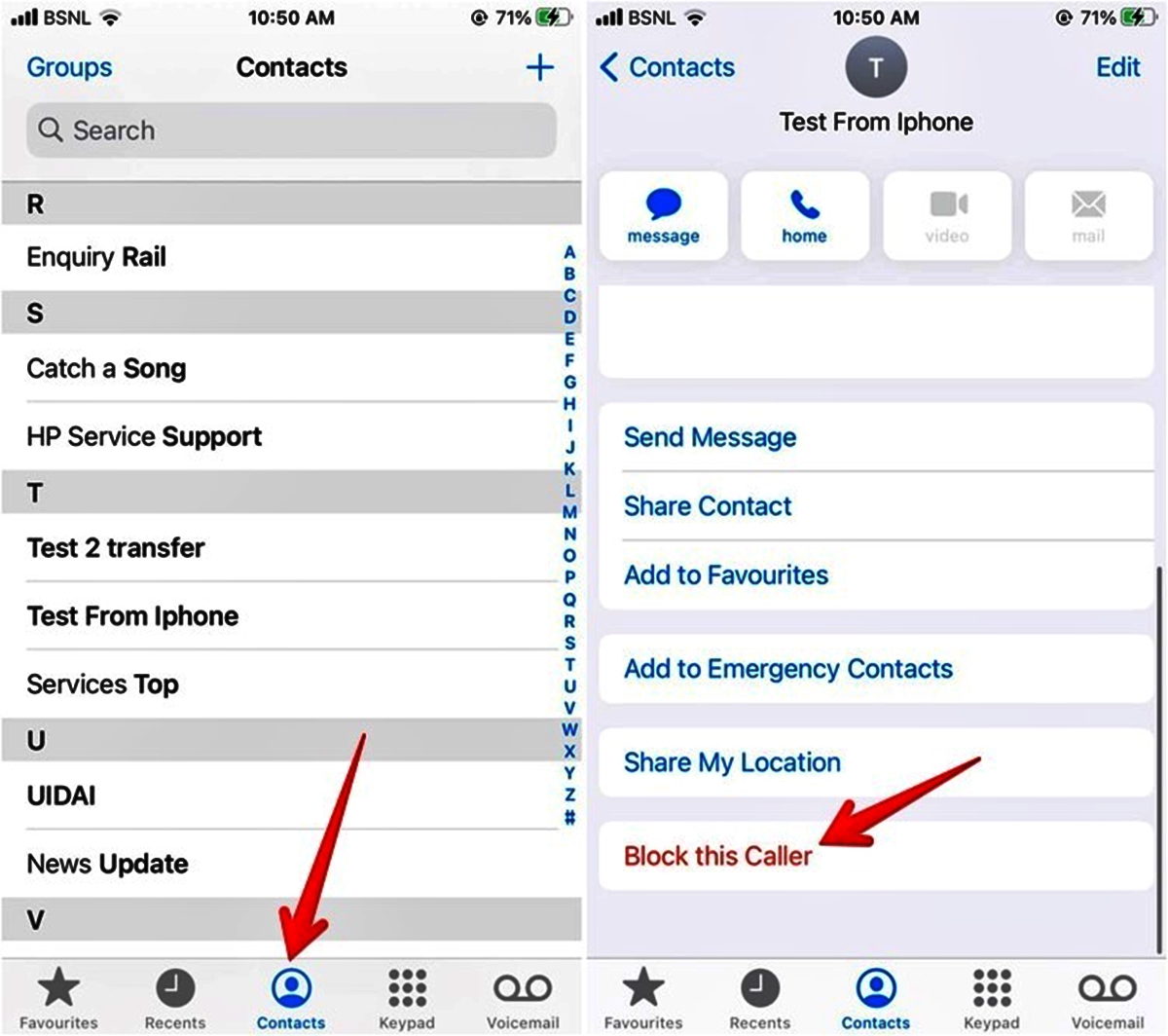 How To Block Calls From Multiple Numbers Iphone