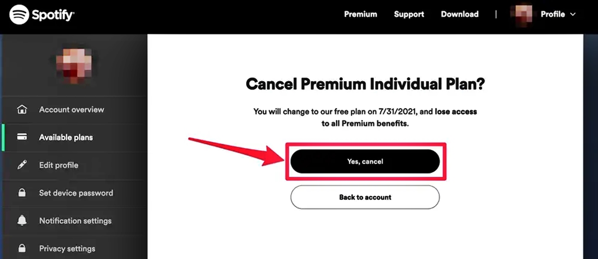 how-to-cancel-spotify-subscription