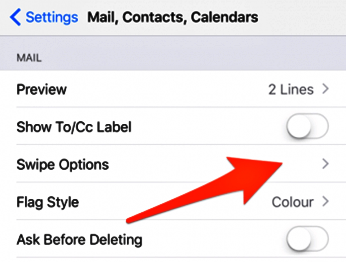 how-to-change-mail-swipe-options-in-settings-on-iphone