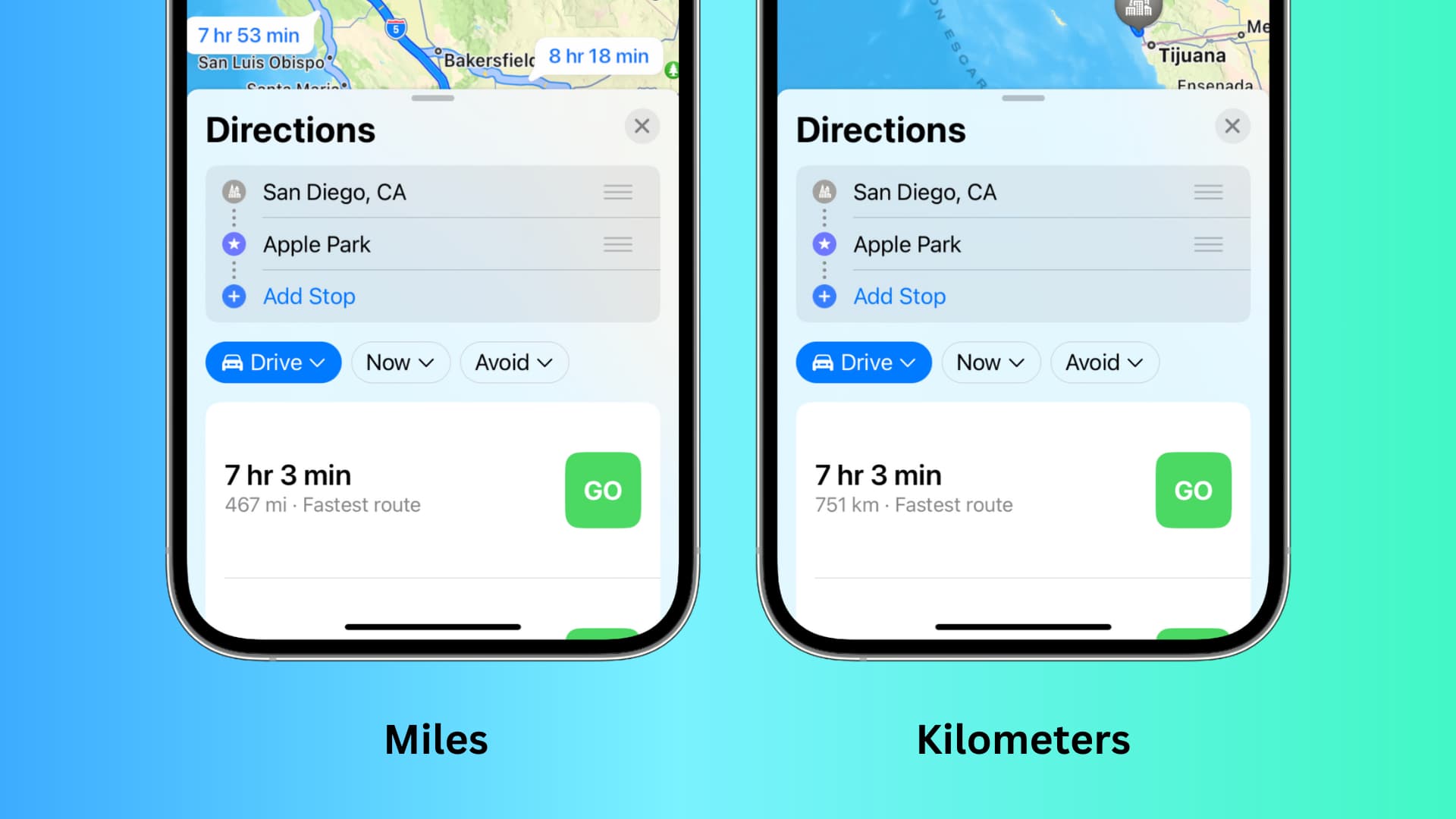 how-to-change-miles-to-km-on-iphone-maps