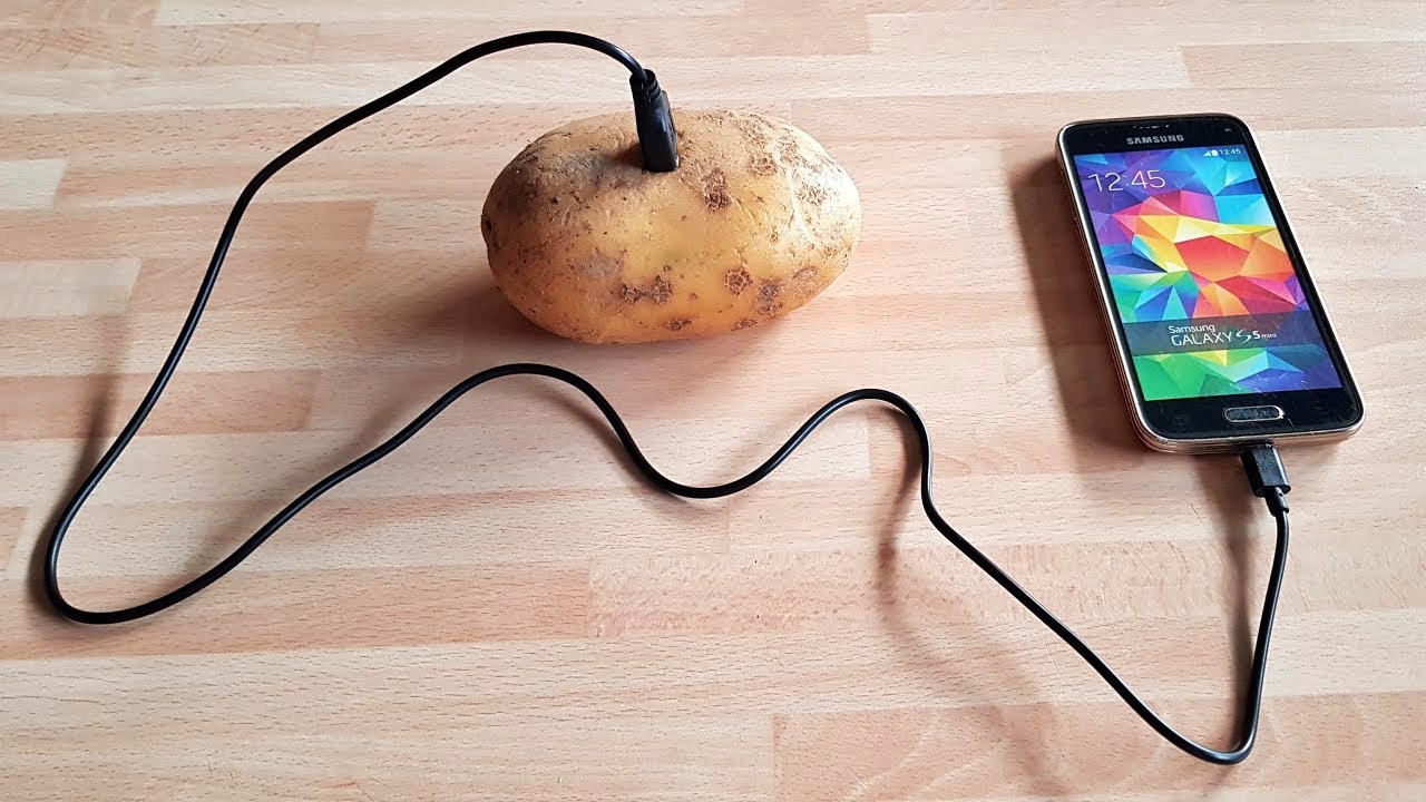 how-to-charge-phone-with-potato