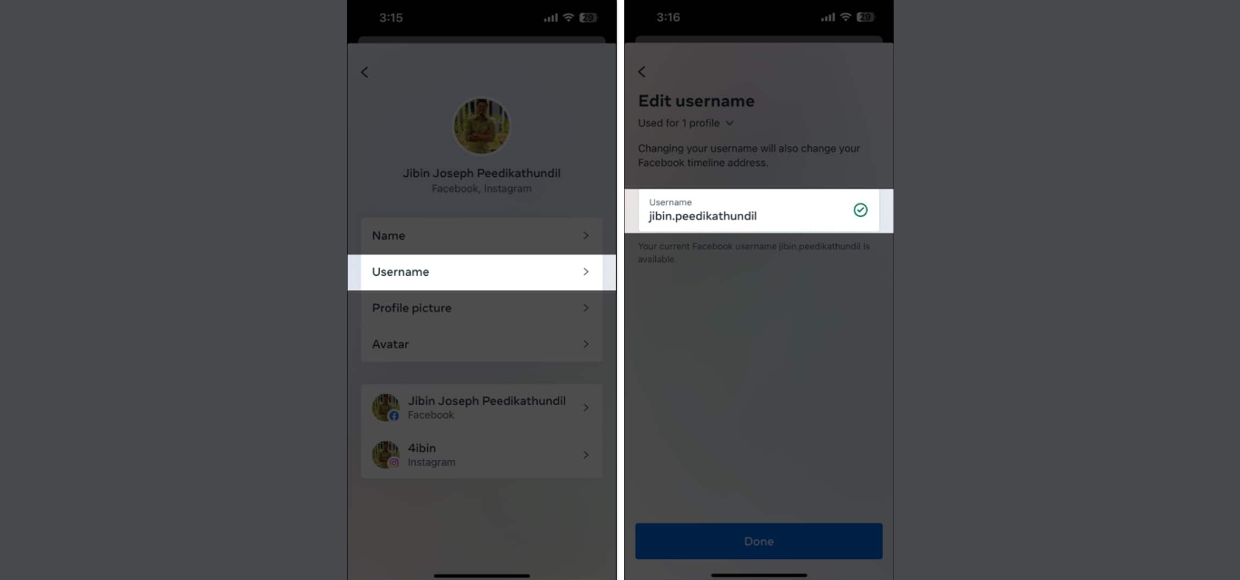 how-to-check-facebook-username-on-mobile