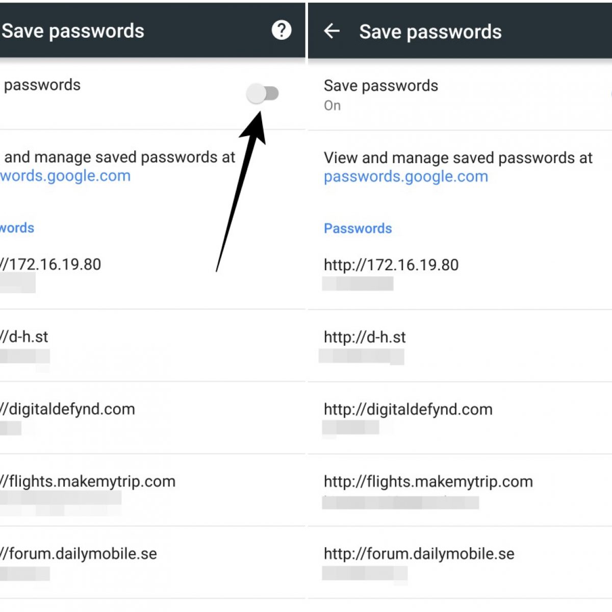 how-to-check-passwords-on-android