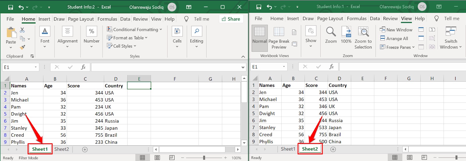 how-to-compare-data-from-two-excel-spreadsheets