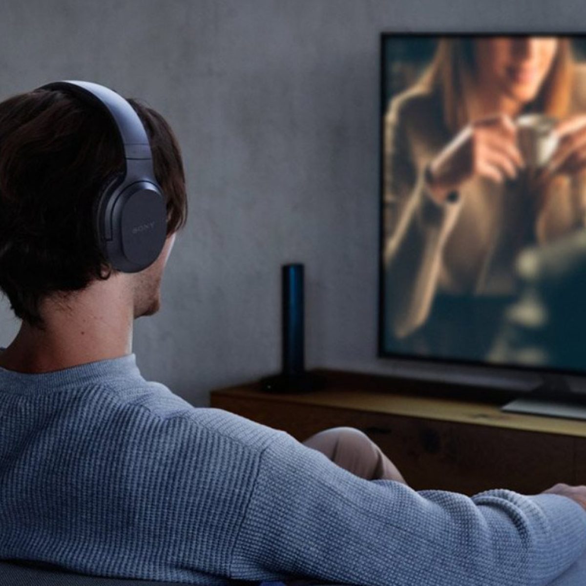 Connect wireless headphones online to sony bravia tv