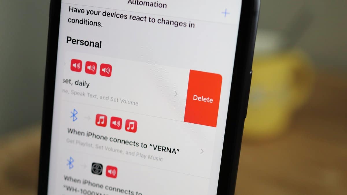 how-to-delete-automation-on-iphone