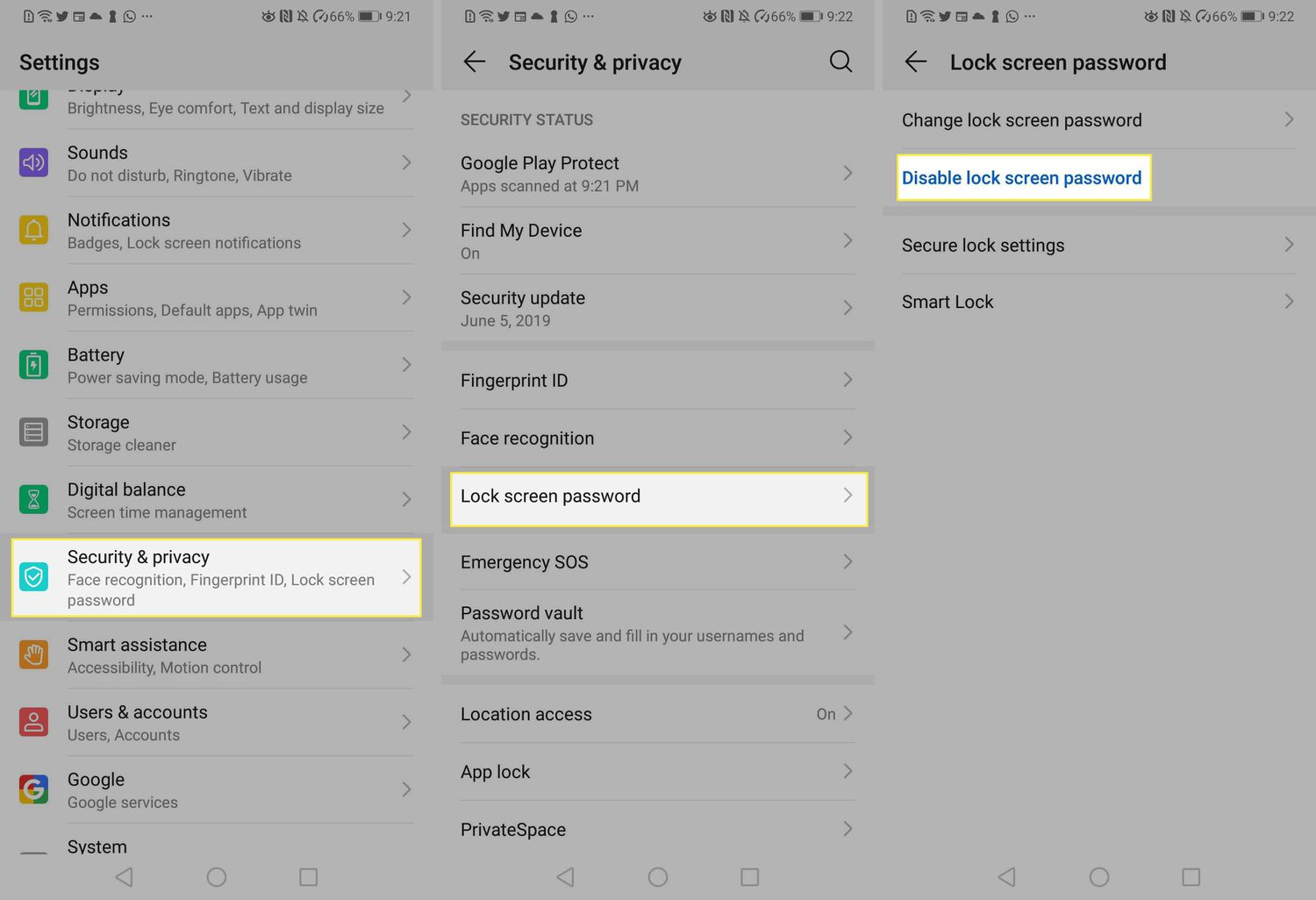 how-to-disable-lock-screen-on-android