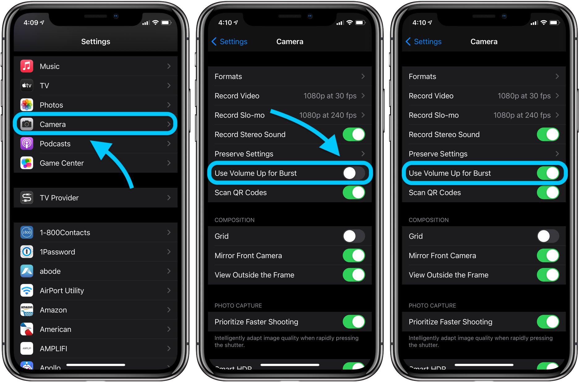 How To Do Burst Photos On IPhone