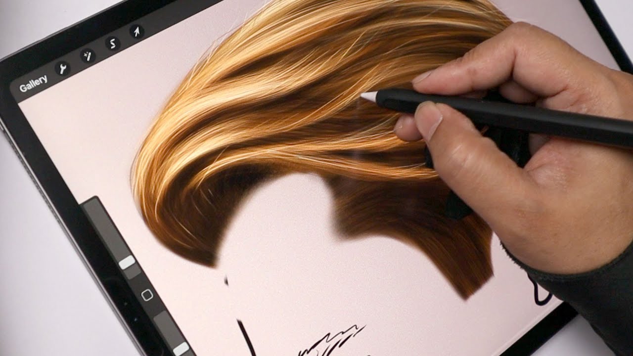 how-to-draw-hair-on-procreate