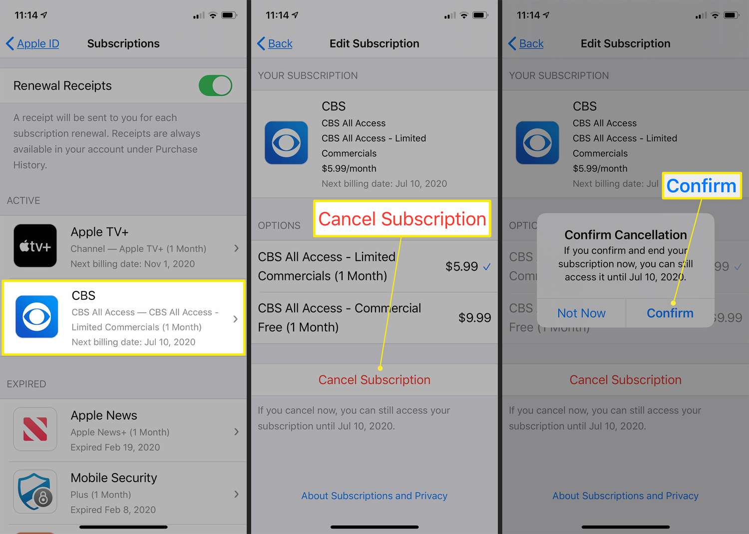 how-to-end-a-subscription-on-iphone