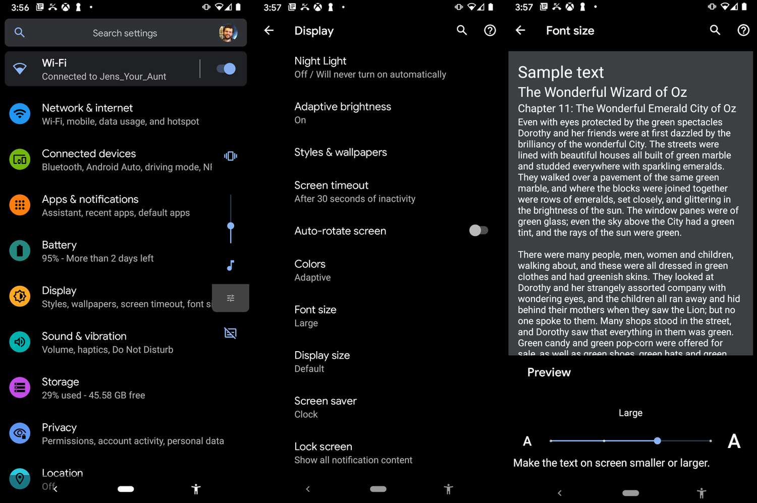 how-to-enlarge-text-on-android