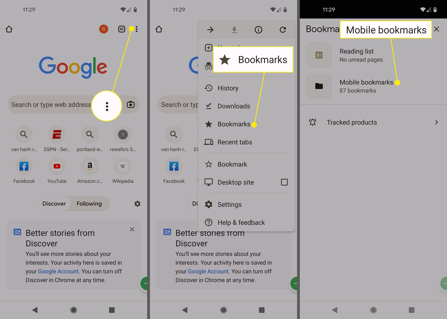 how-to-find-bookmarks-on-android