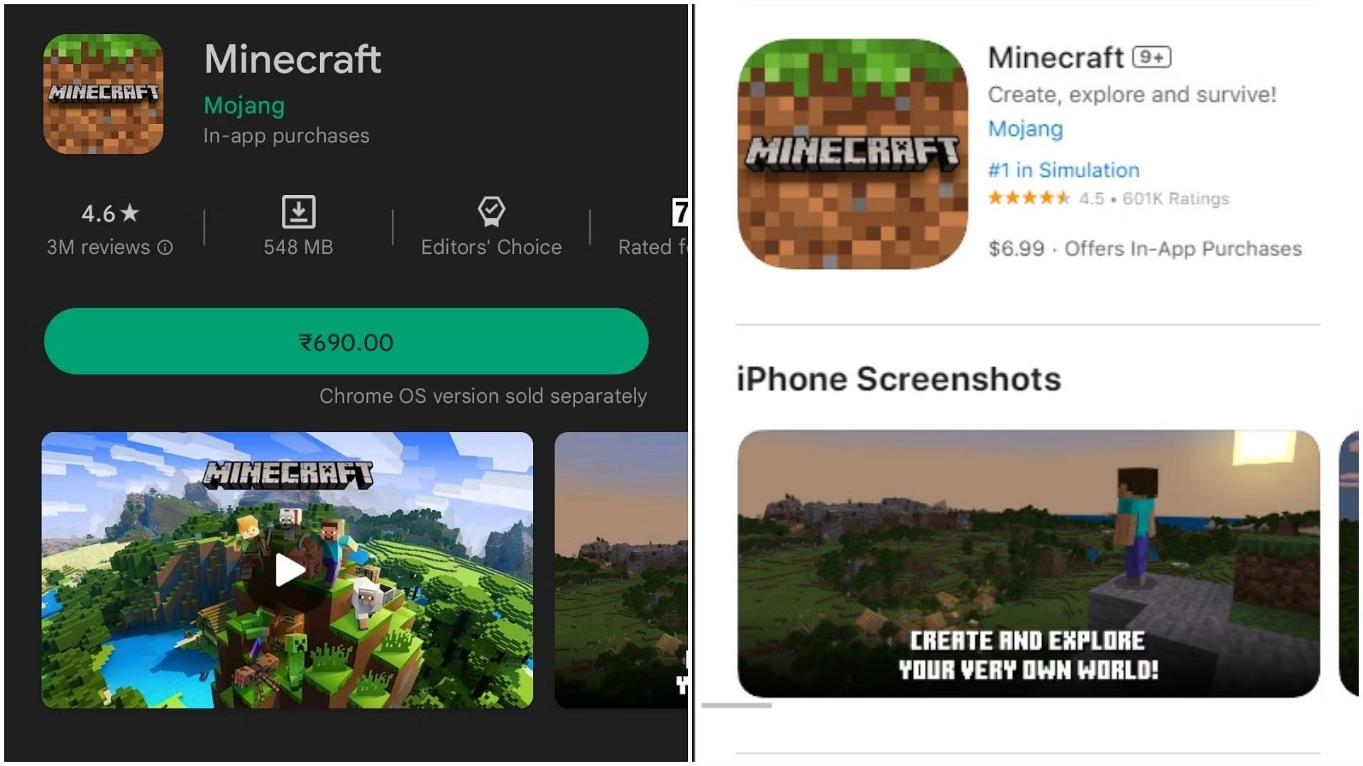 How to Play Minecraft for Free on Mobile? - The SportsRush