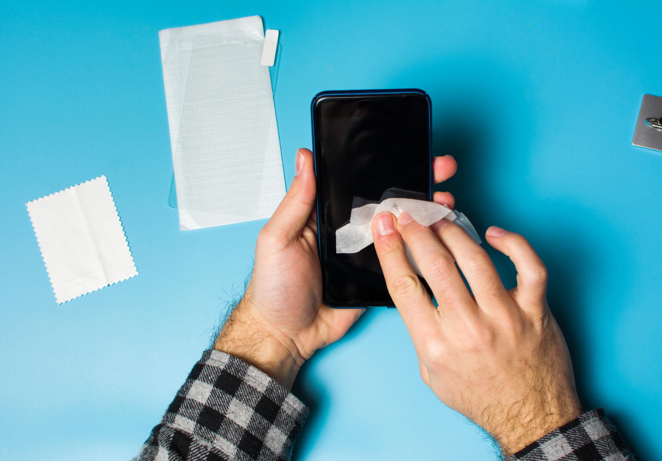 how-to-get-nail-glue-off-of-phone-screen