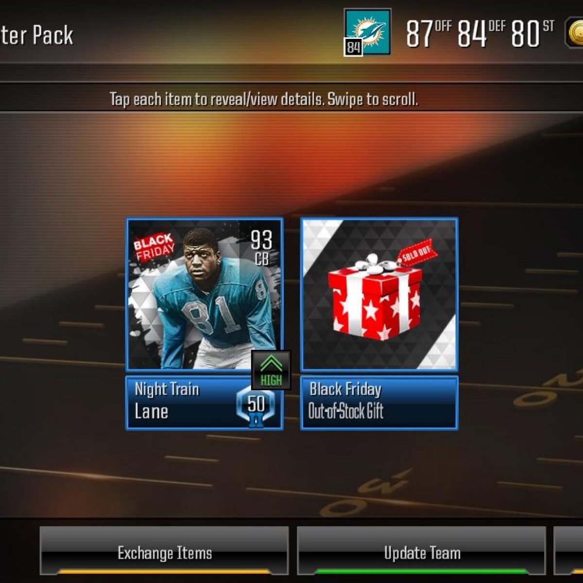 Madden Mobile 20 Christmas Promo