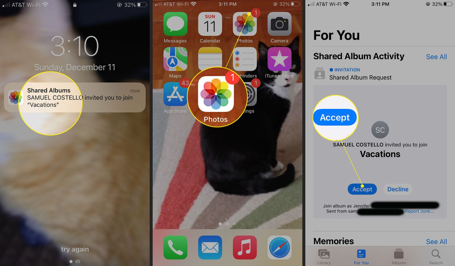 how-to-get-shared-albums-on-iphone