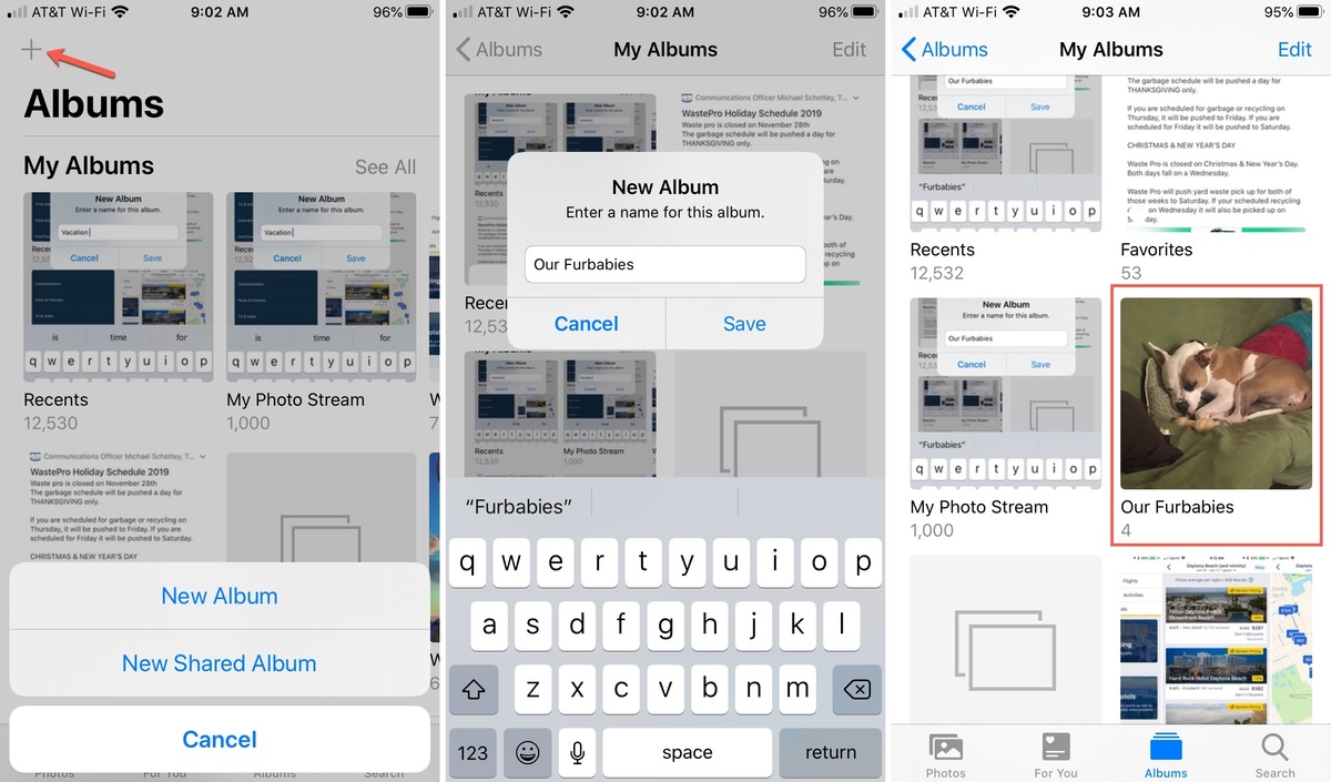 how-to-make-an-album-on-iphone