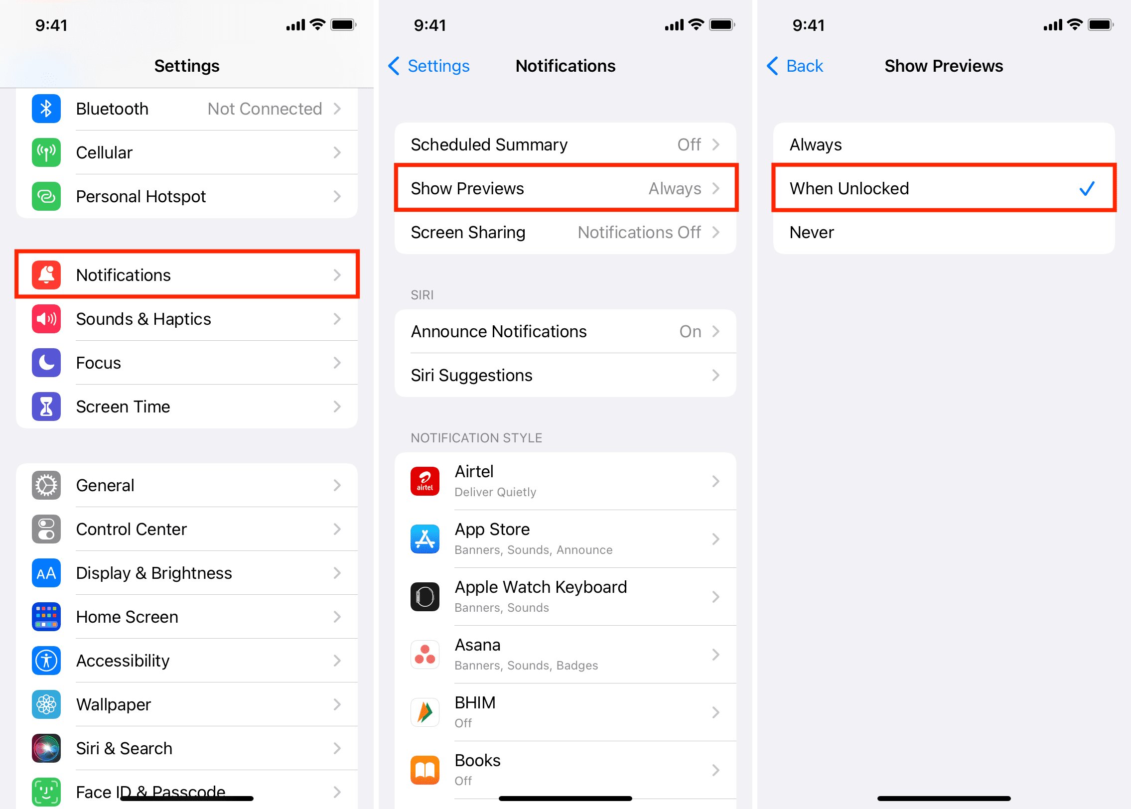 how-to-make-notifications-private-on-iphone-2023