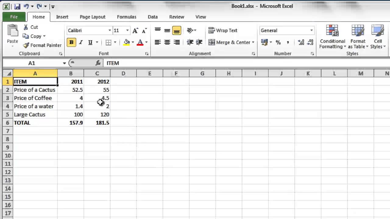 how-to-paste-data-horizontally-in-excel