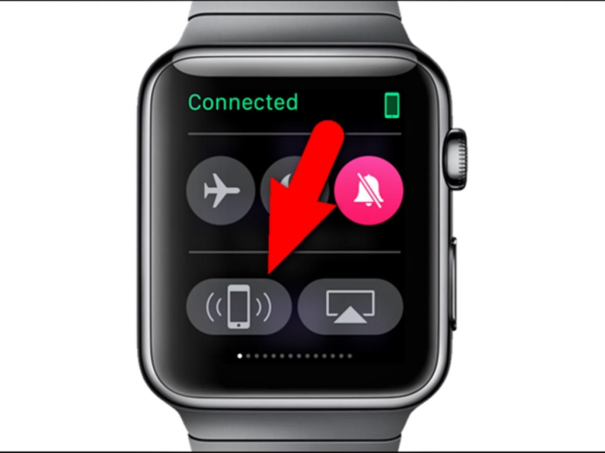 locate phone from apple watch