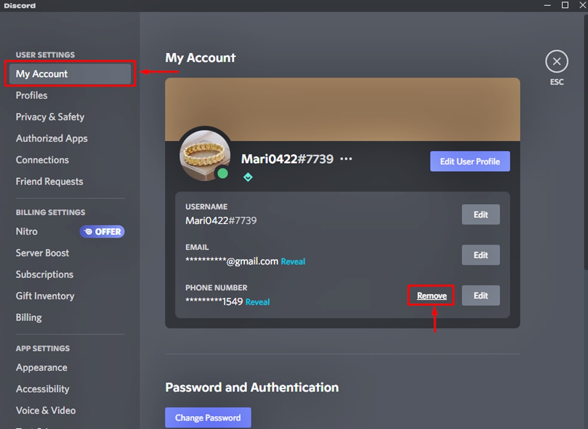 how-to-remove-phone-number-from-discord