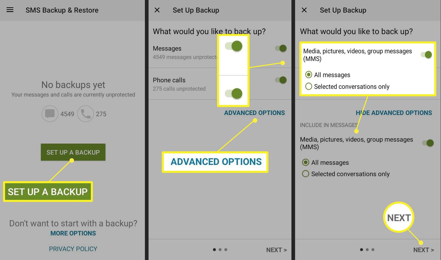 how-to-save-messages-on-android
