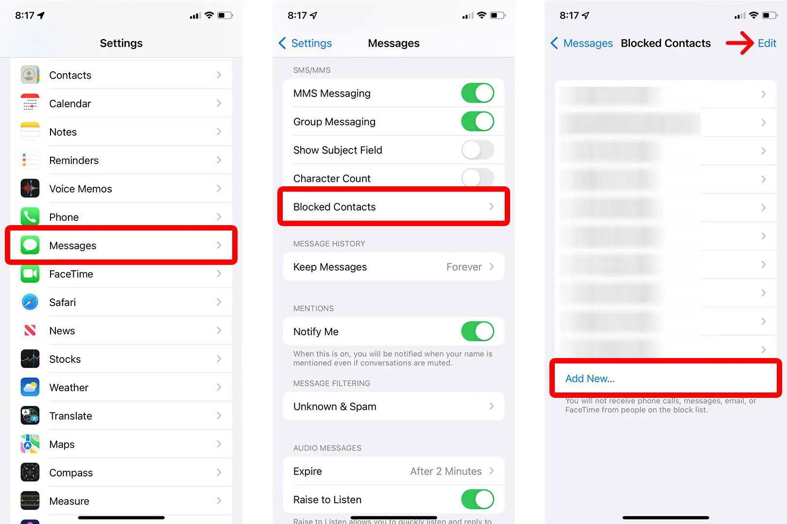 how-to-see-blocked-text-messages-on-iphone