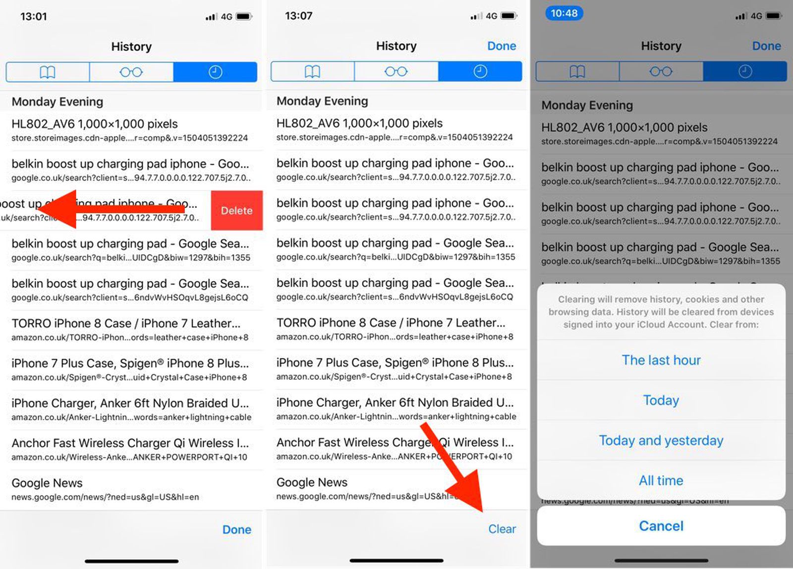 how-to-see-search-history-on-iphone