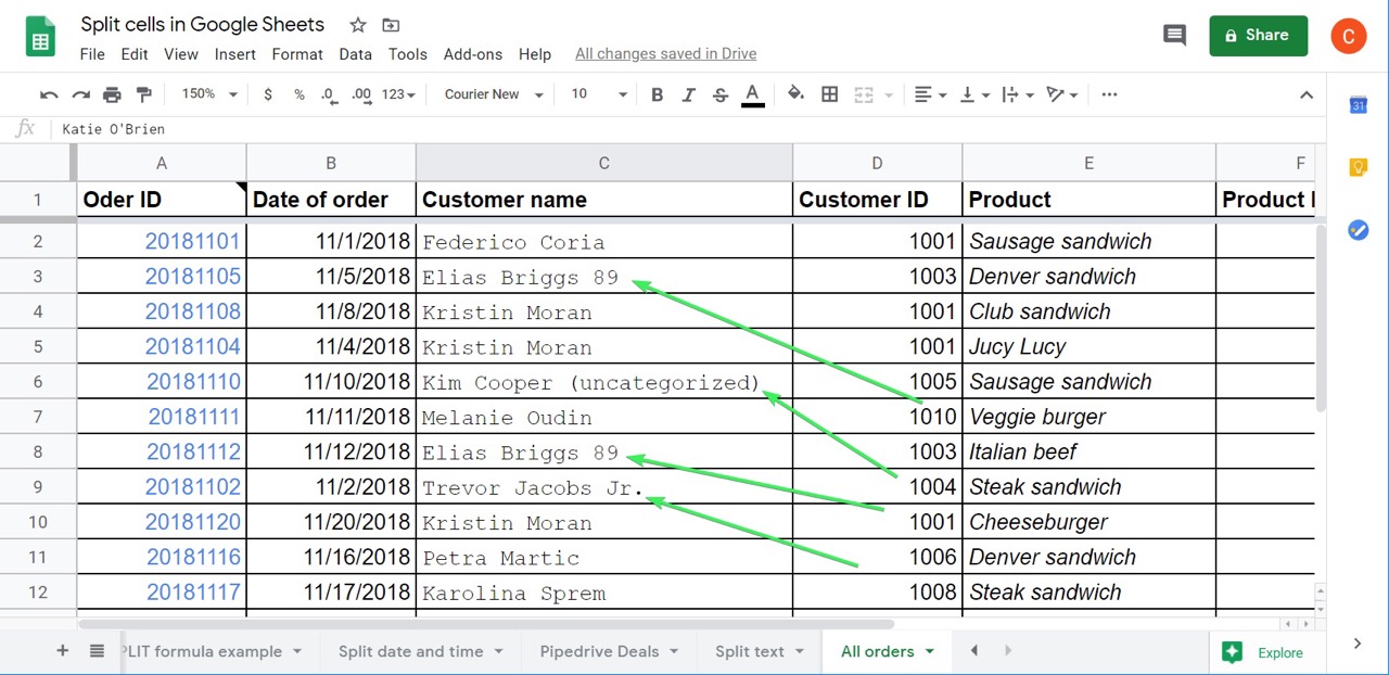 how-to-separate-data-in-a-cell-in-google-sheets